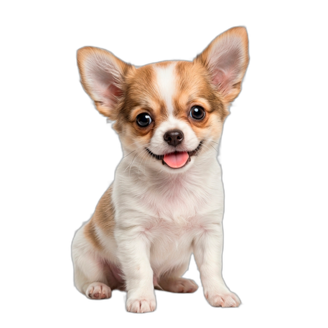 Cachorro chihuahua feliz